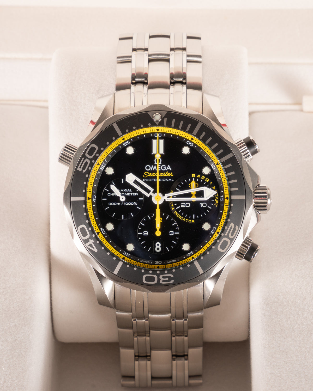 Omega Seamaster Diver 300 M 212.30.44.50.01.002 Regatta Yellow 2013 44mm