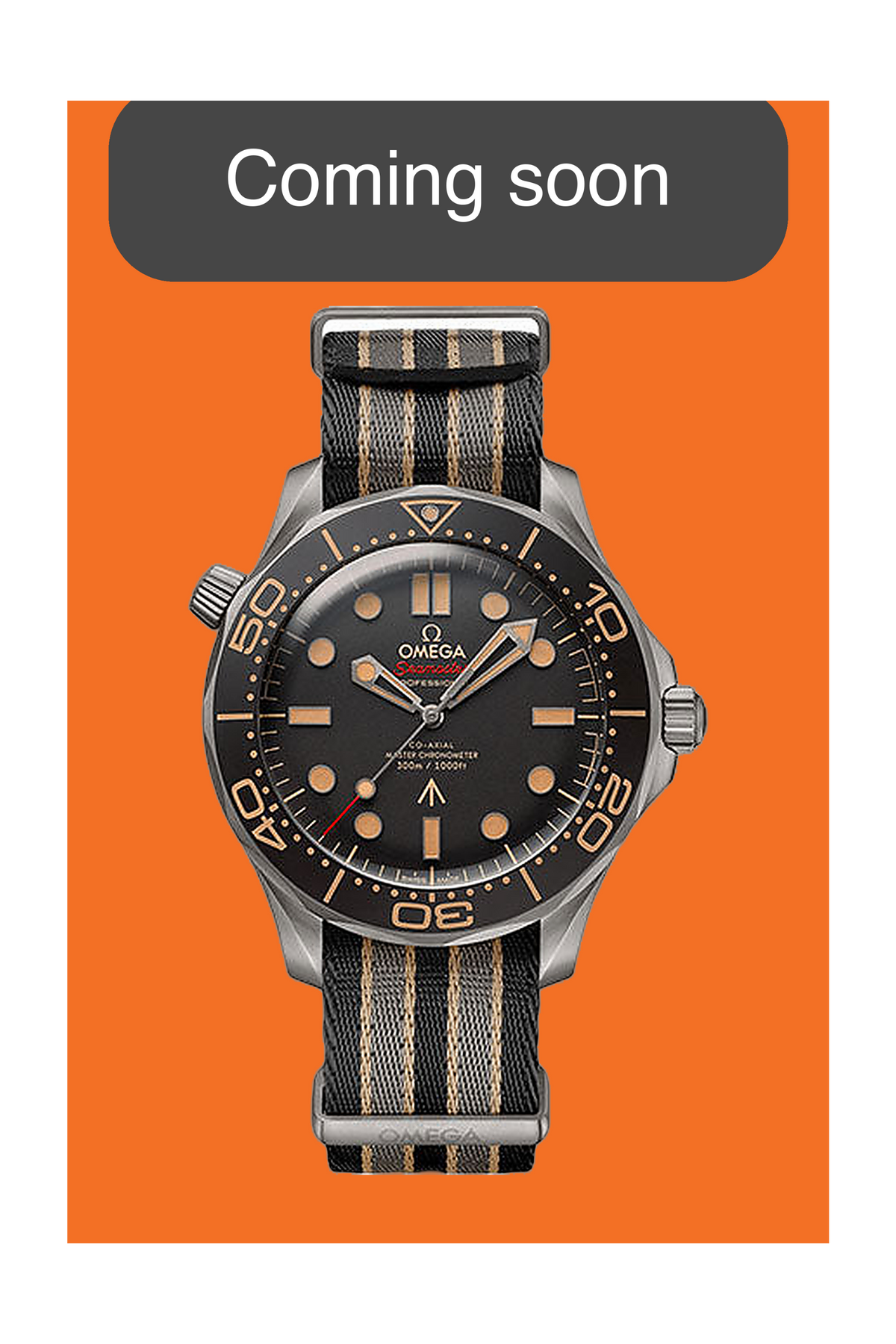 Omega Diver 300m  007 James Bond Edition 42mm 210.92.42.20.01.001 Titanium Brown Dial No Tome To Die 2022