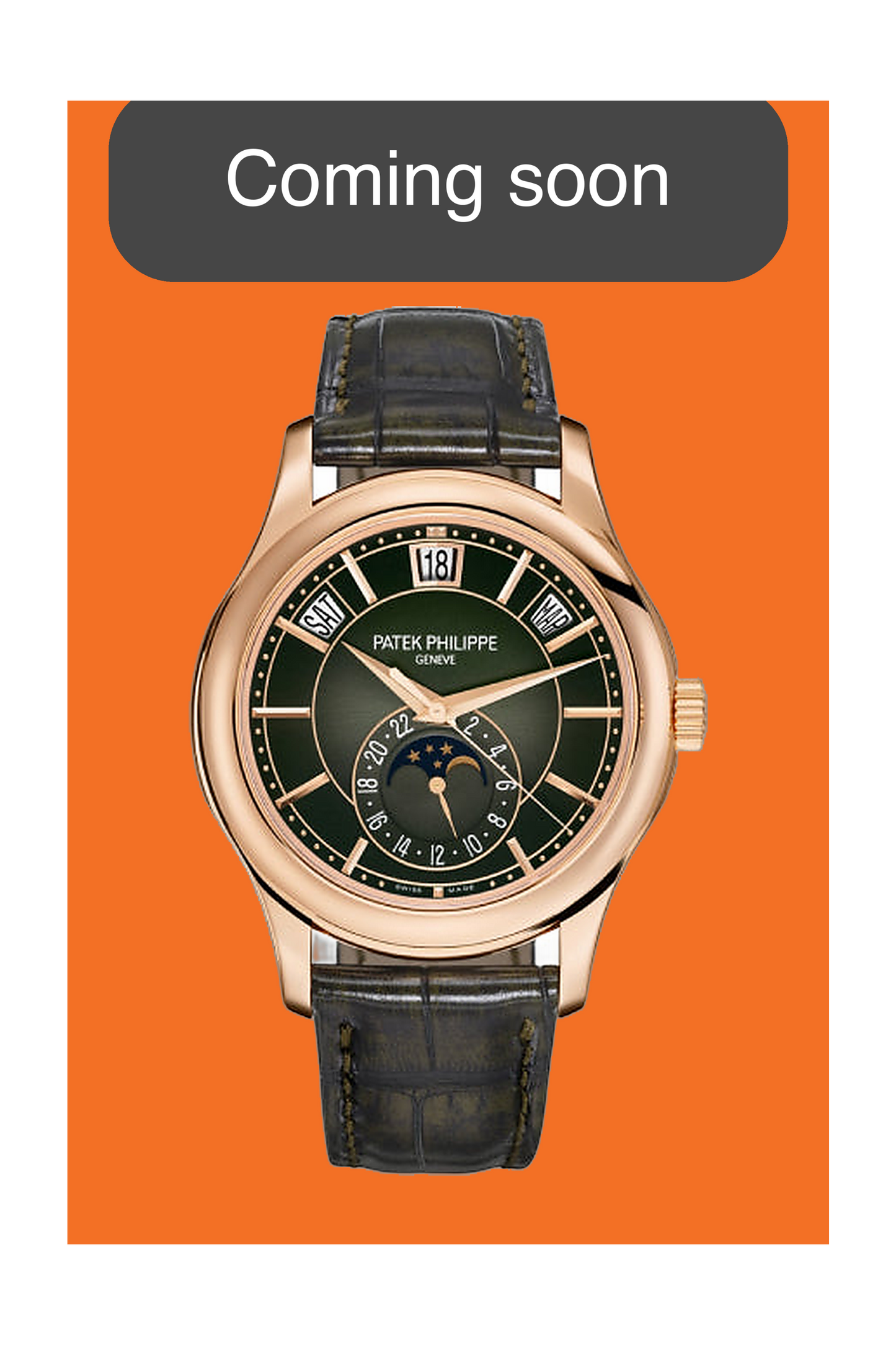 Patek Philippe 5205R-011 40MM Green Dial Dark Green Strap 2025