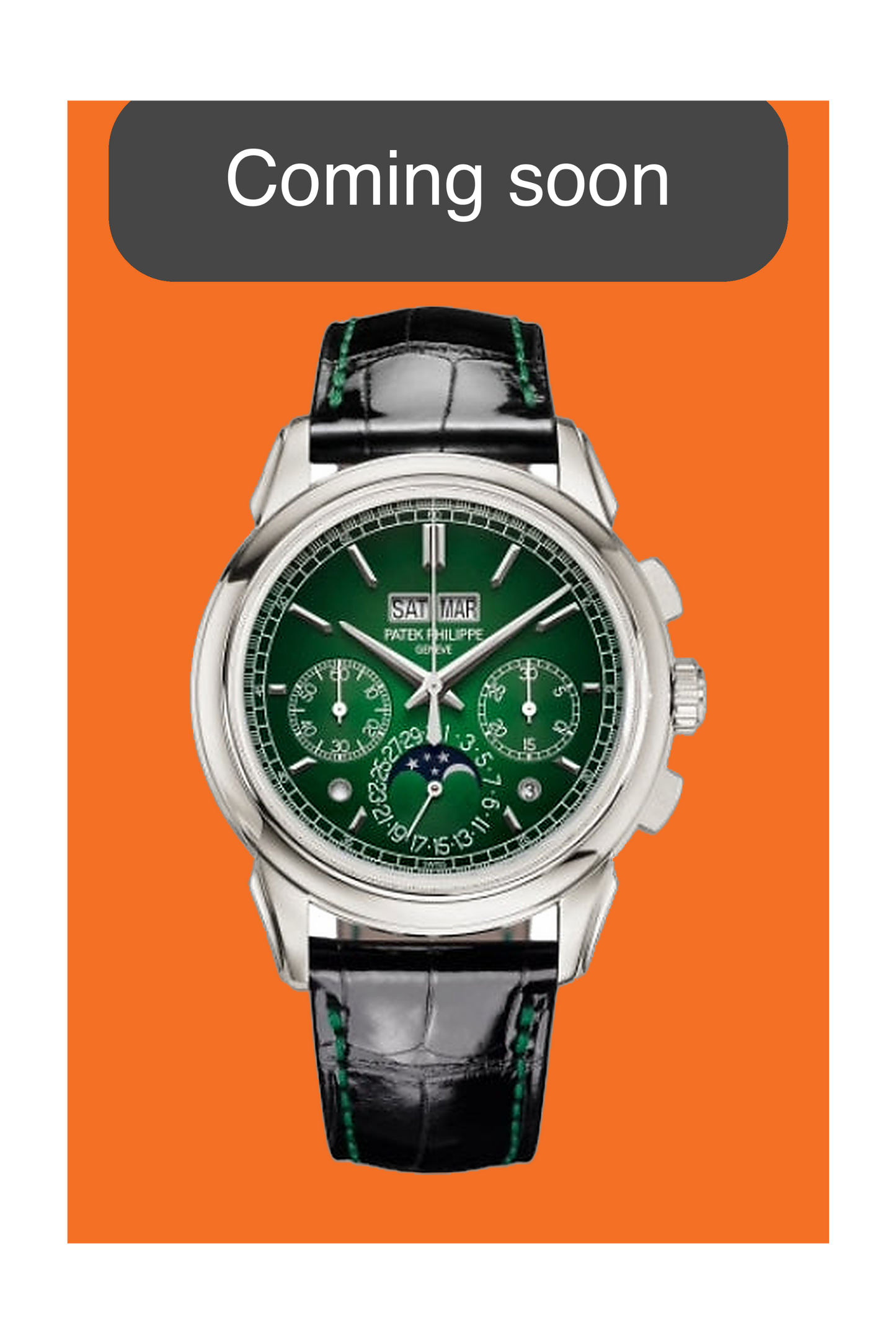 Patek Philippe Grand Complications 41mm 5270P Platinum Case Green Dial 2022