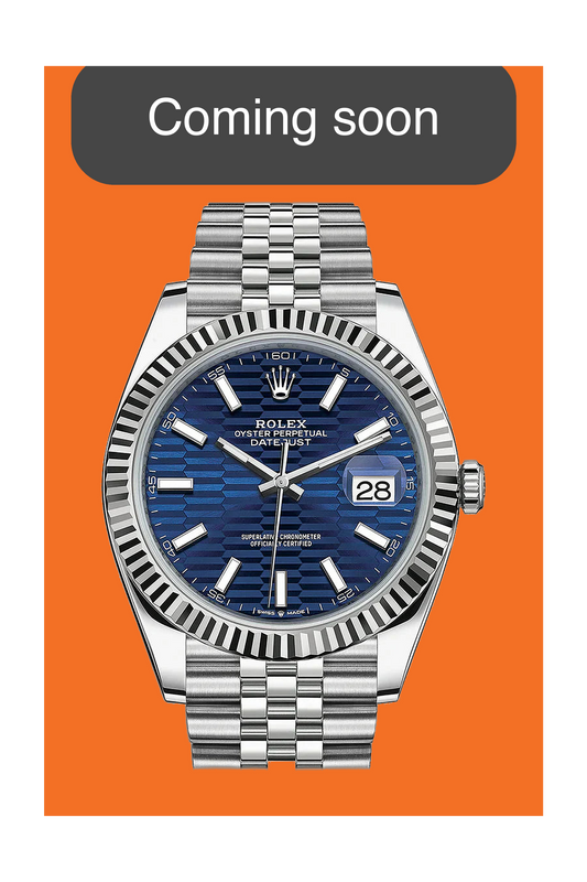Rolex Datejust 41mm 126334 Blue Index Dial Jubilee Fluted 2026