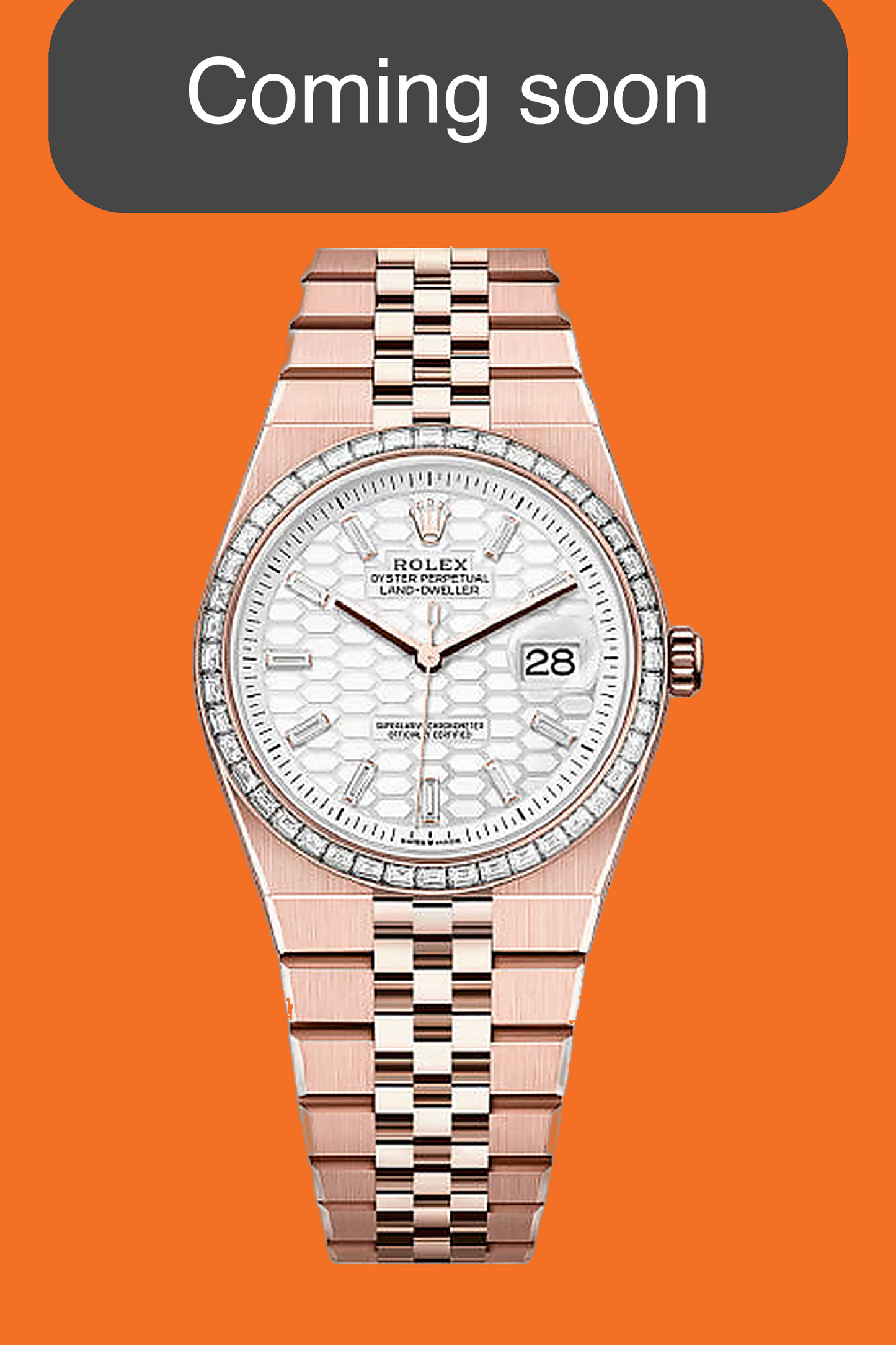 Rolex Land-Dweller 127285tbr 36mm Rose Gold Diamonds 2026
