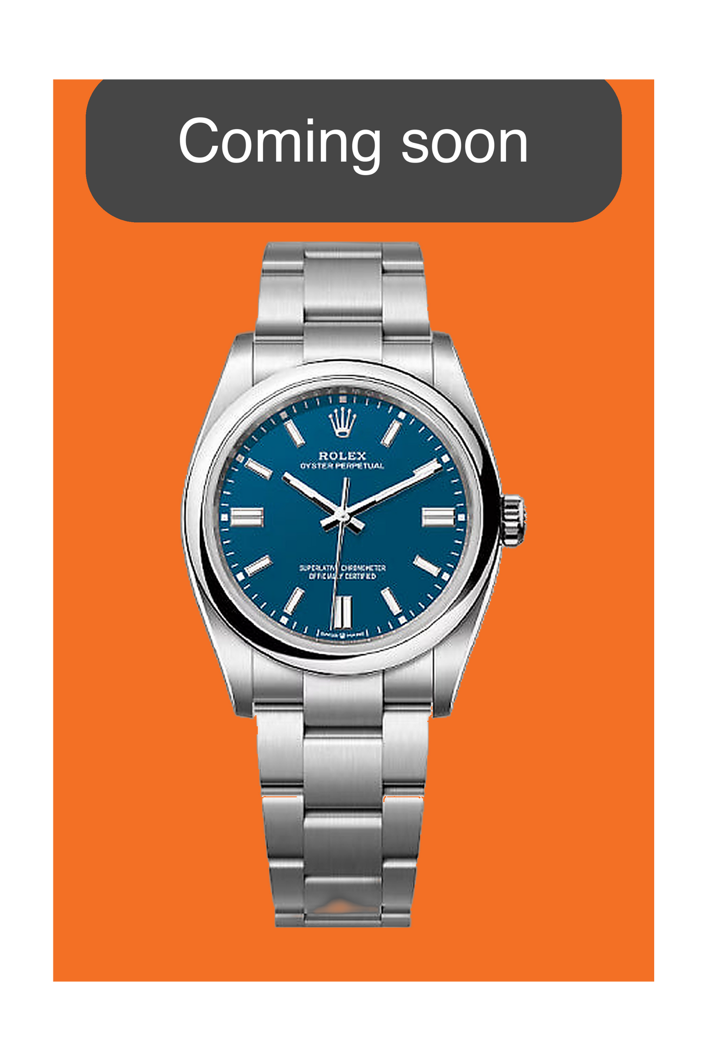 Rolex Oyster Perpetual 36mm 126000 Med Blue Dial 2025