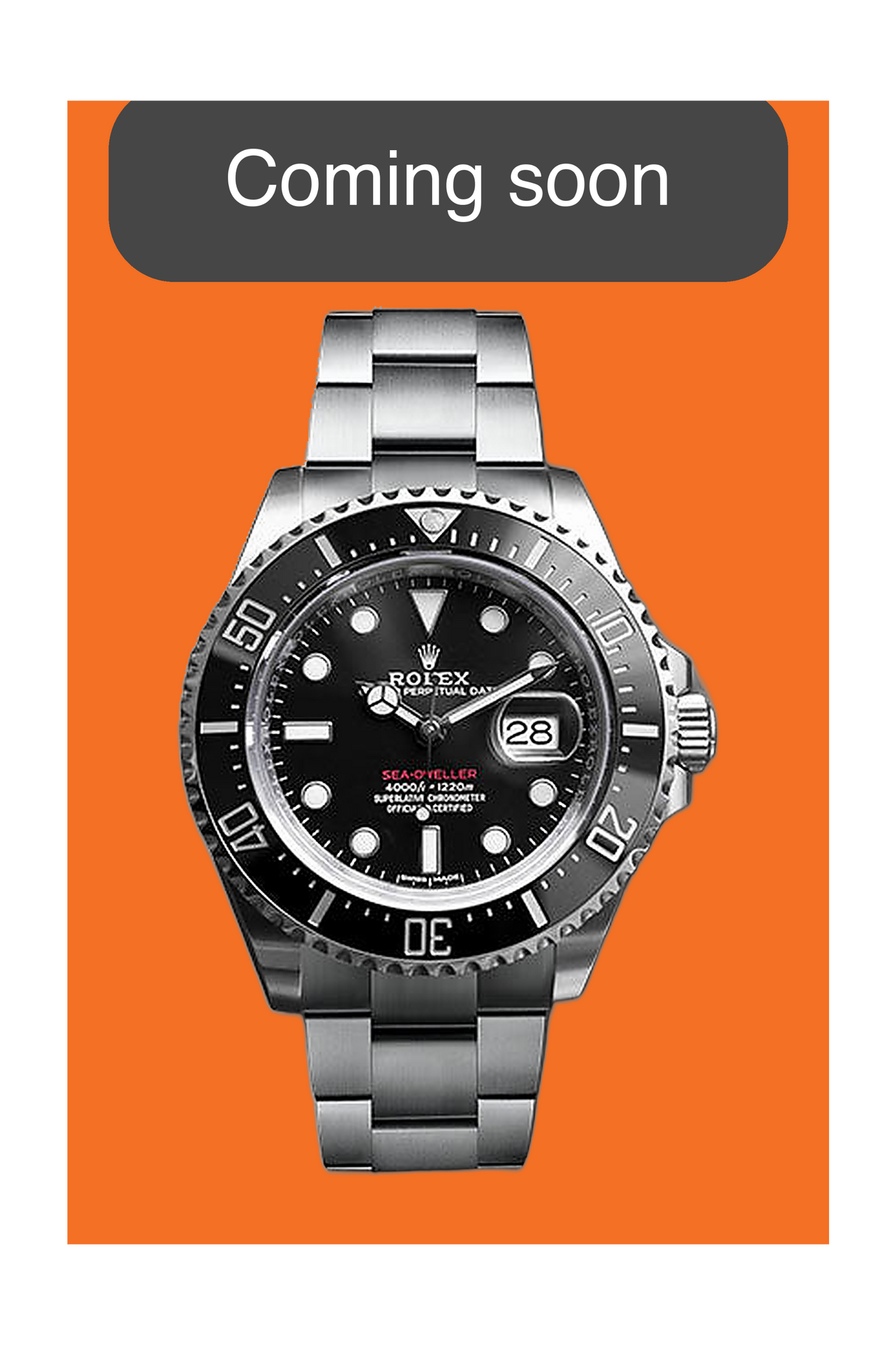 Rolex Sea Dweller 43mm 126600 Red Letter 2018