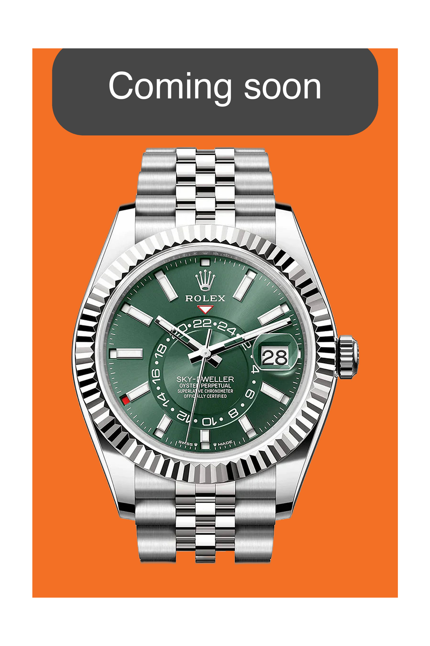 Rolex Sky Dweller 42mm 336934 Green Dial Jubilee 2024