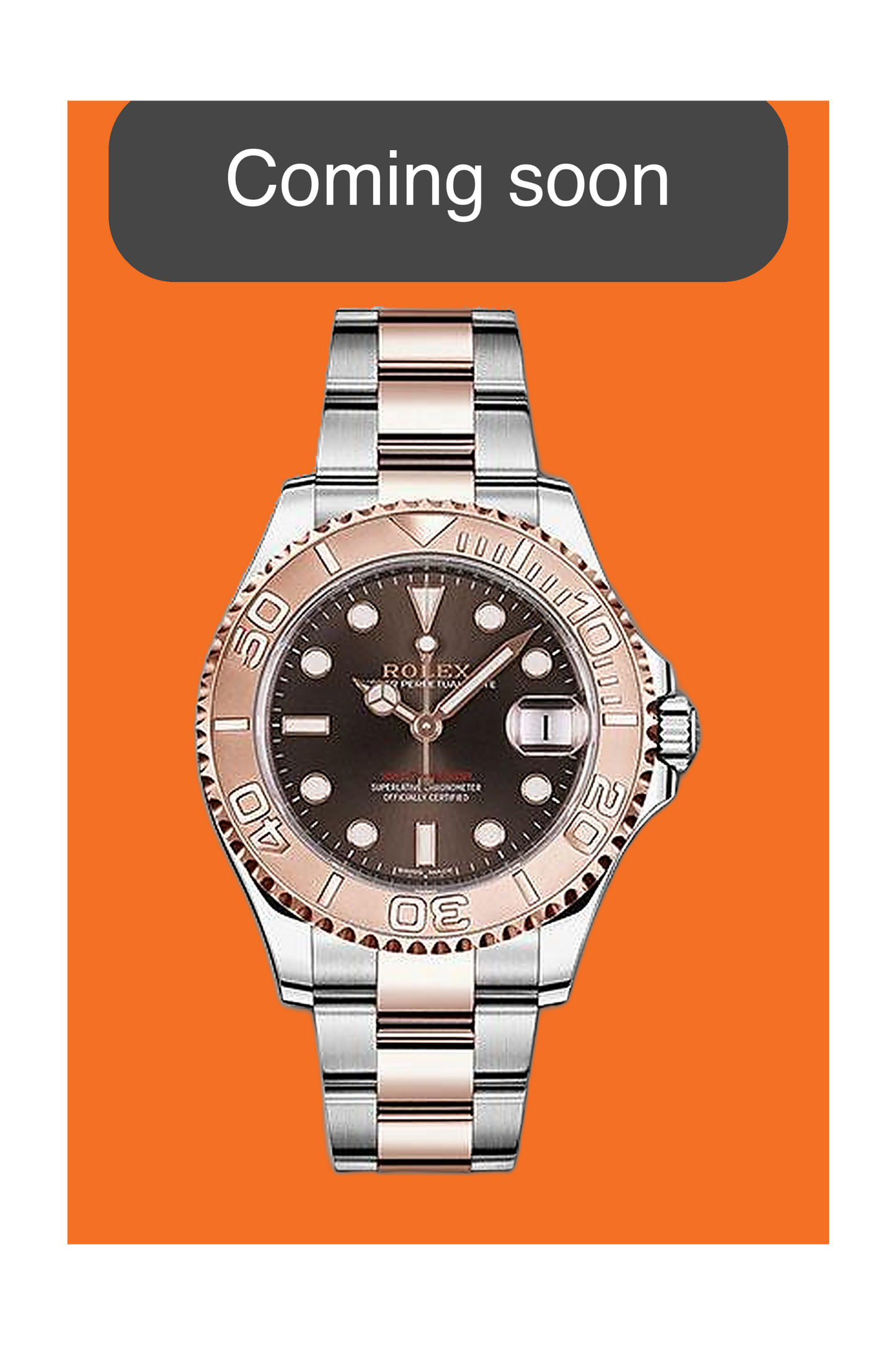 Rolex Yacht-Master 37mm 268621 Rose Gold Chocolate Dial