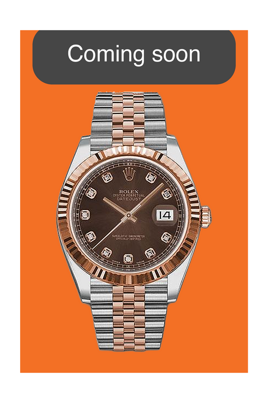 COMING SOON - 2026 Rolex Datejust 41mm 126331 Two Tone Rose Gold Fluted Jubilee Chocolate Diamond Dial