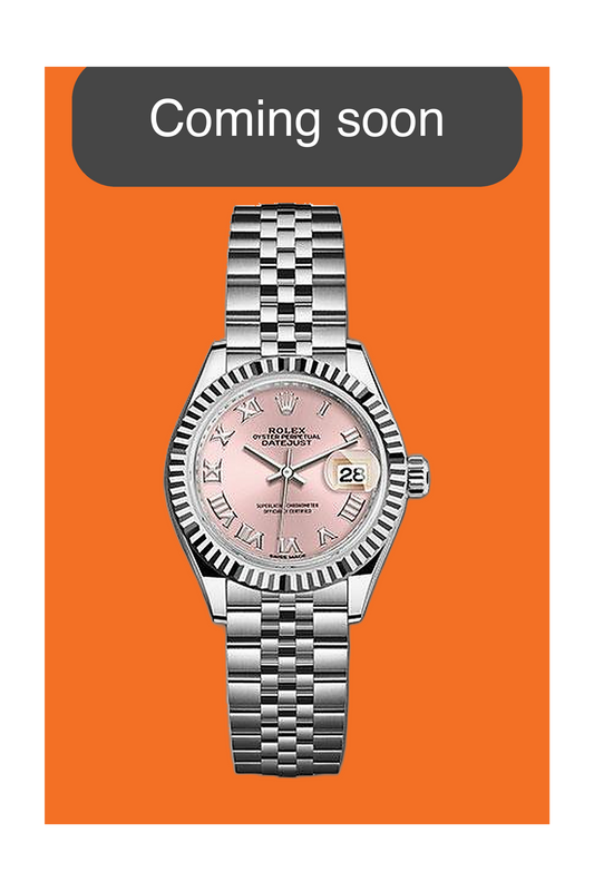 Rolex Datejust 26mm 79174 Pink Roman Dial Fluted Jubilee  (179174 prj)