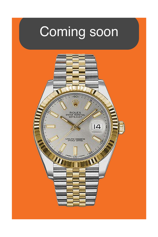 Rolex Datejust 41mm 126333 Two Tone Fluted Jubilee Silver Dial 2024  (126333-0002)