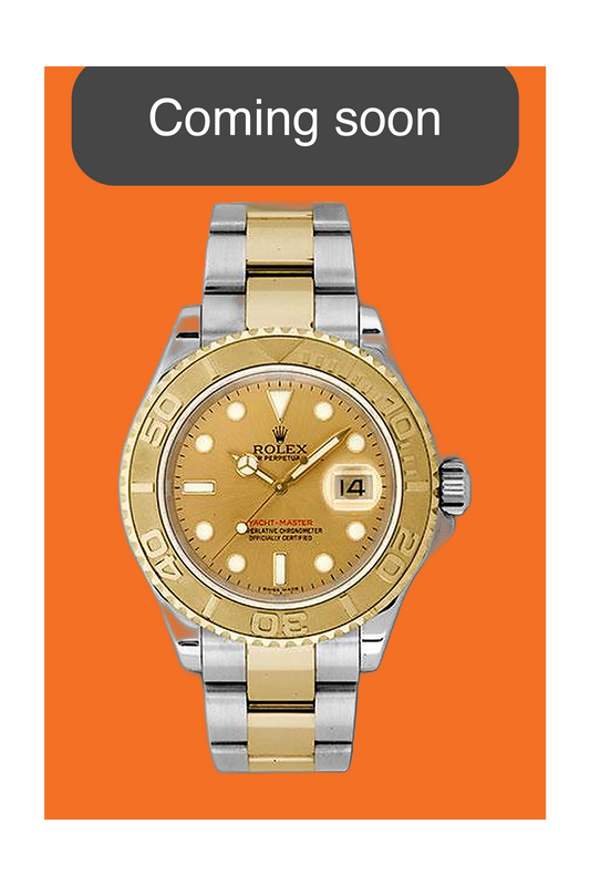 COMING SOON - Rolex Yachtmaster 40mm 16623 Champagne Dial Two Tone Yellow Gold