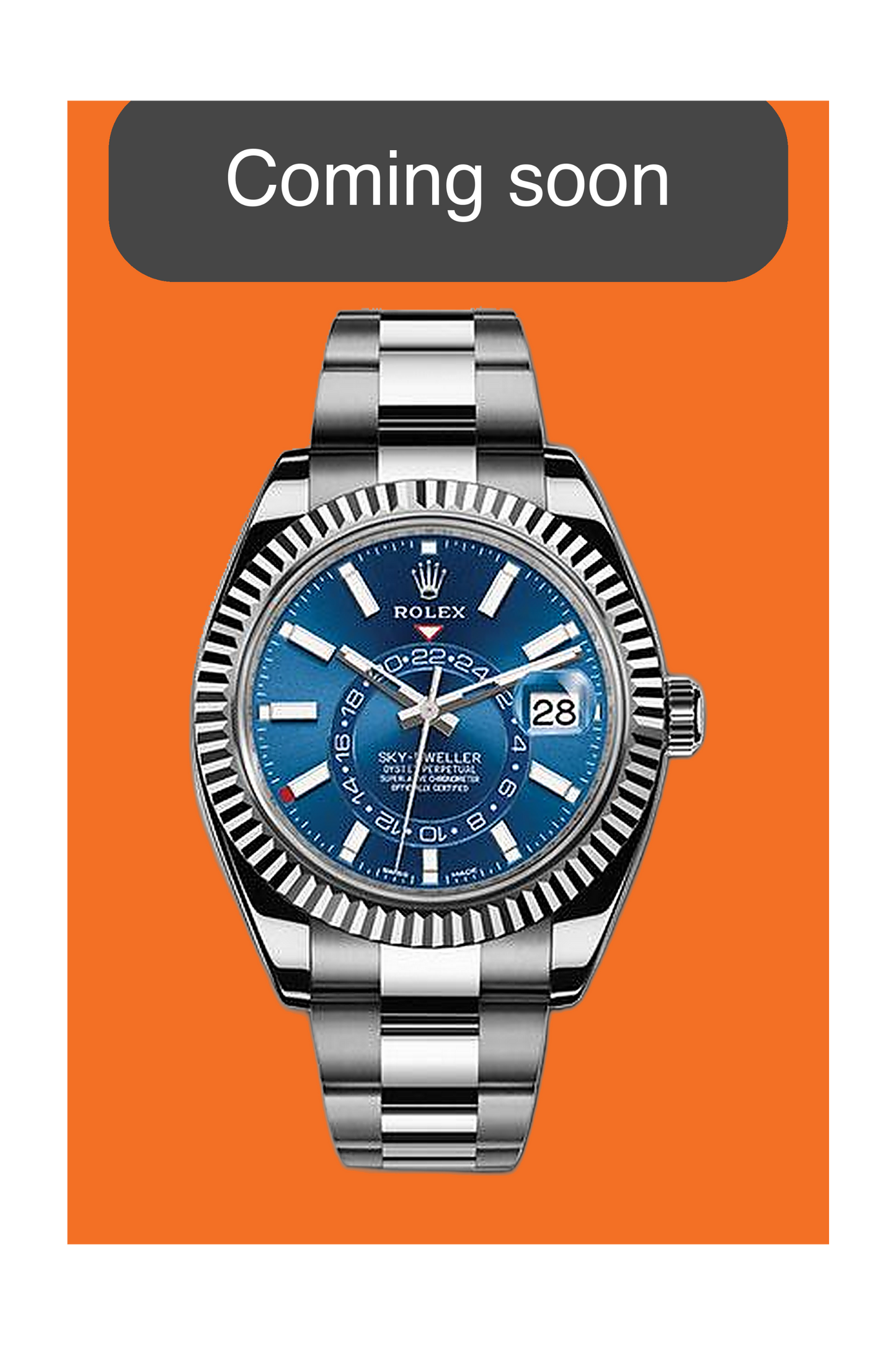 COMING SOON - Rolex Skydweller 42mm 326934 Oyster Blue Dial 2019