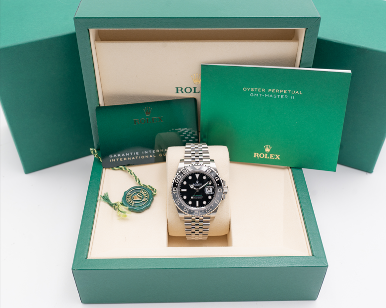 UNWORN Rolex GMT-Master II 40mm 126710GRNR Bruce Wayne Jubilee 2026