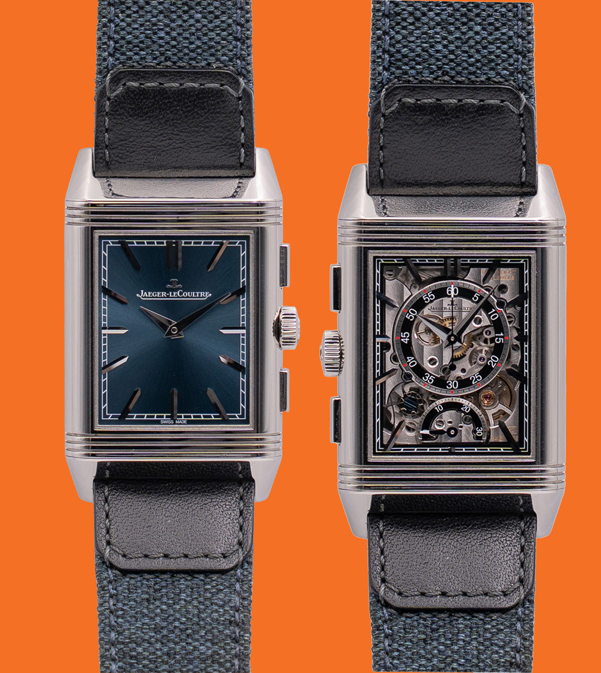 Jaeger leCoultre Reverso Tribute Q389848J chronograph Skeleton 2023