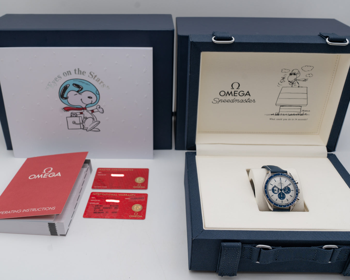 Omega Speedmaster Silver Snoopy Award 42mm 310.32.42.50.02.001 2025