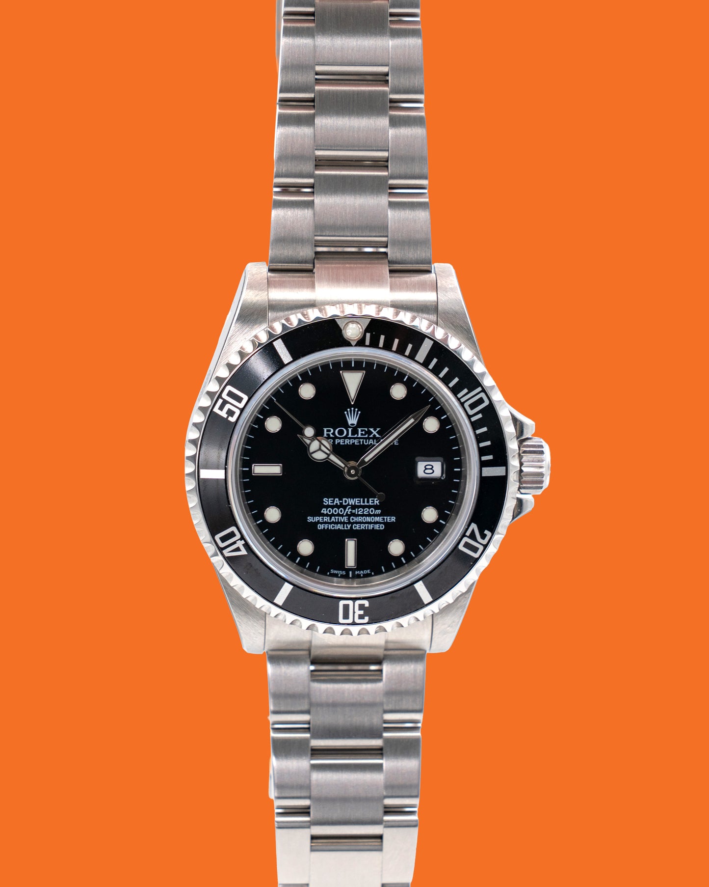 New Old Stock Rolex Seadweller 4000 40mm 16600 Black Dial 2008