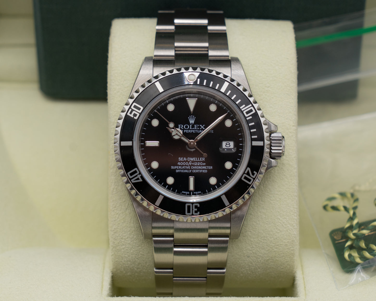 New Old Stock Rolex Seadweller 4000 40mm 16600 Black Dial 2008