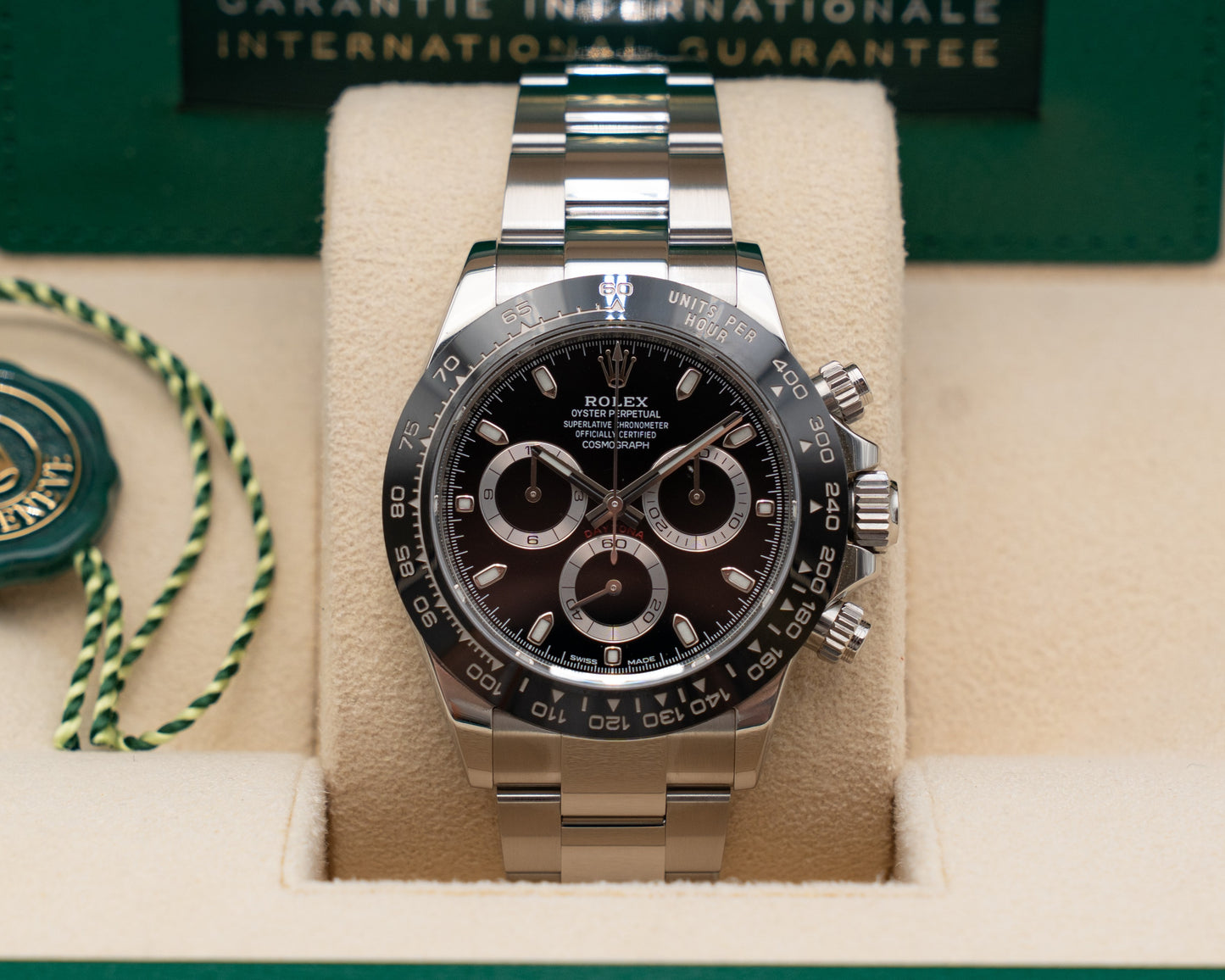 Rolex Daytona 40mm 116500LN Black Dial 2020
