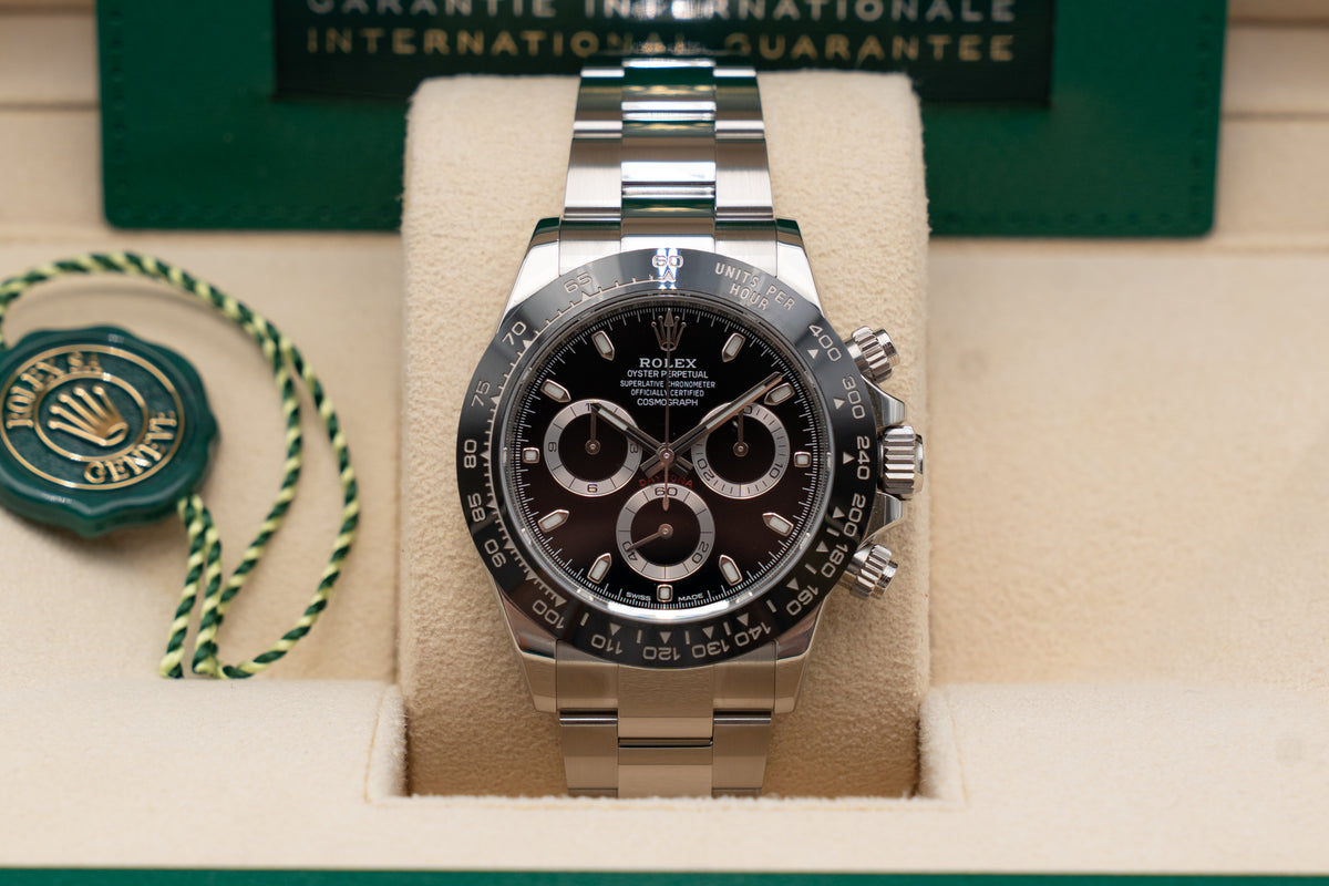 Rolex Daytona 40mm 116500LN Black Dial 2020