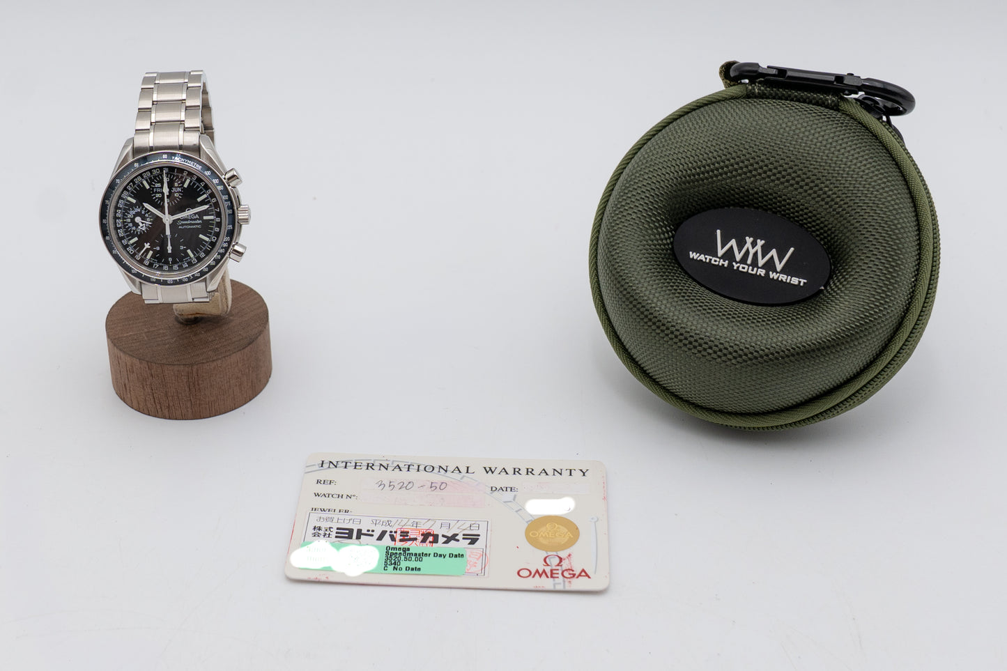 Omega Speedmaster 39mm 3520-50 Reduced Triple Date