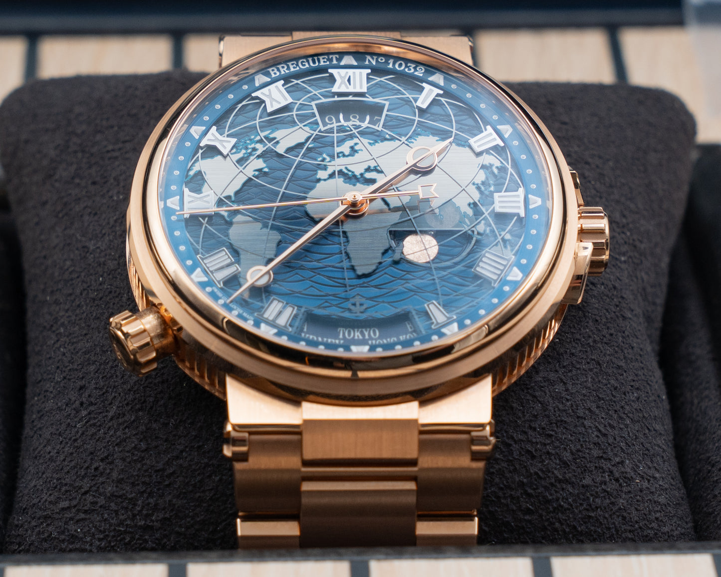 Breguet Marine Hora Mundi 43.9mm 5557BR Rose Gold 2024