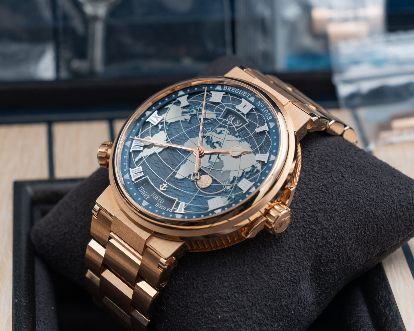 Breguet Marine Hora Mundi 43.9mm 5557BR Rose Gold 2024