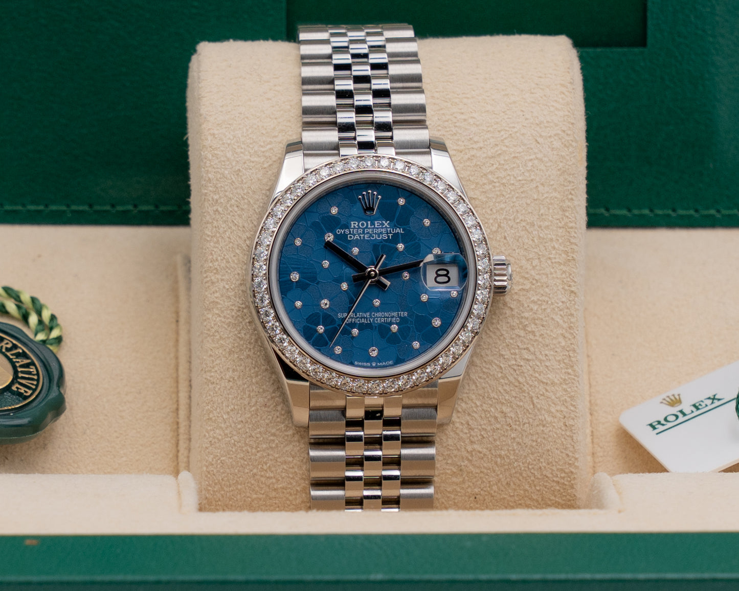 Rolex datejust 31mm 278384RBR Floral Motif Dial 2024