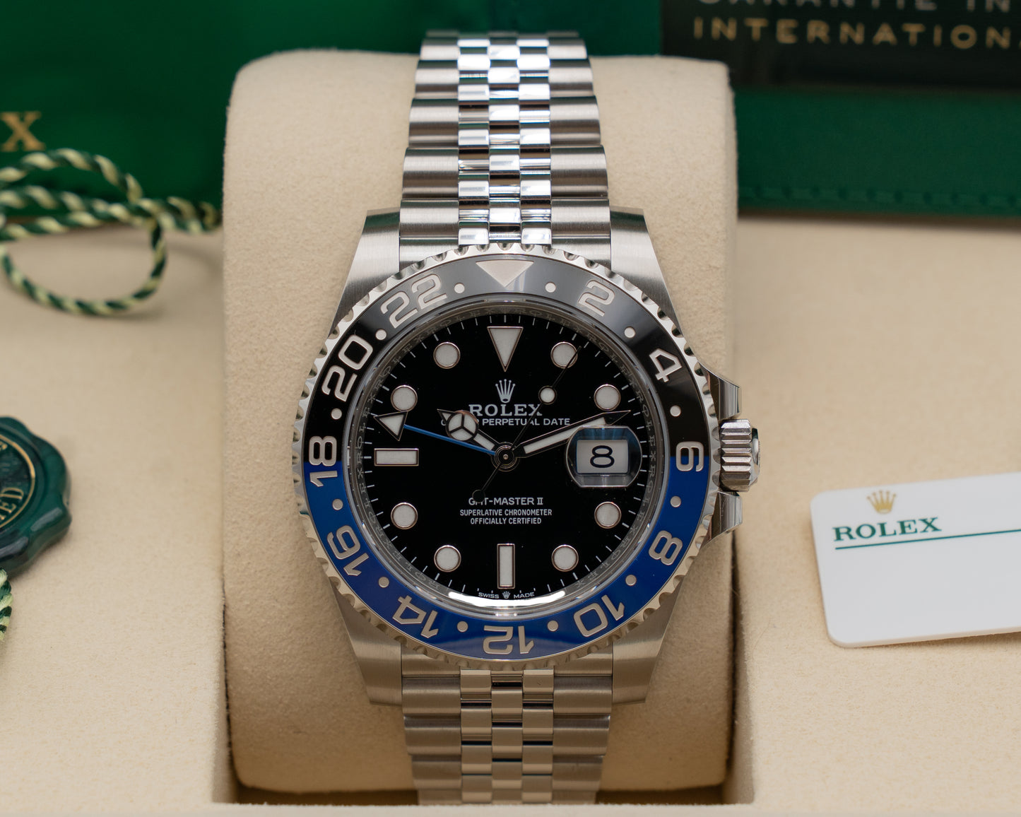 New Rolex GMT-Master II 40mm 126710BLNR Batgirl 2026