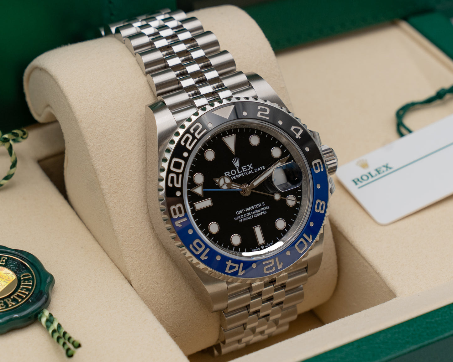 New Rolex GMT-Master II 40mm 126710BLNR Batgirl 2026