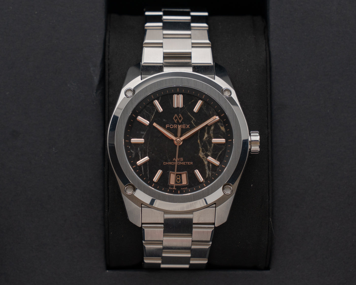 Formex Essence AWS 0333.g.6625 39mm Eisenkiesel Dial Ltd to 50 2023