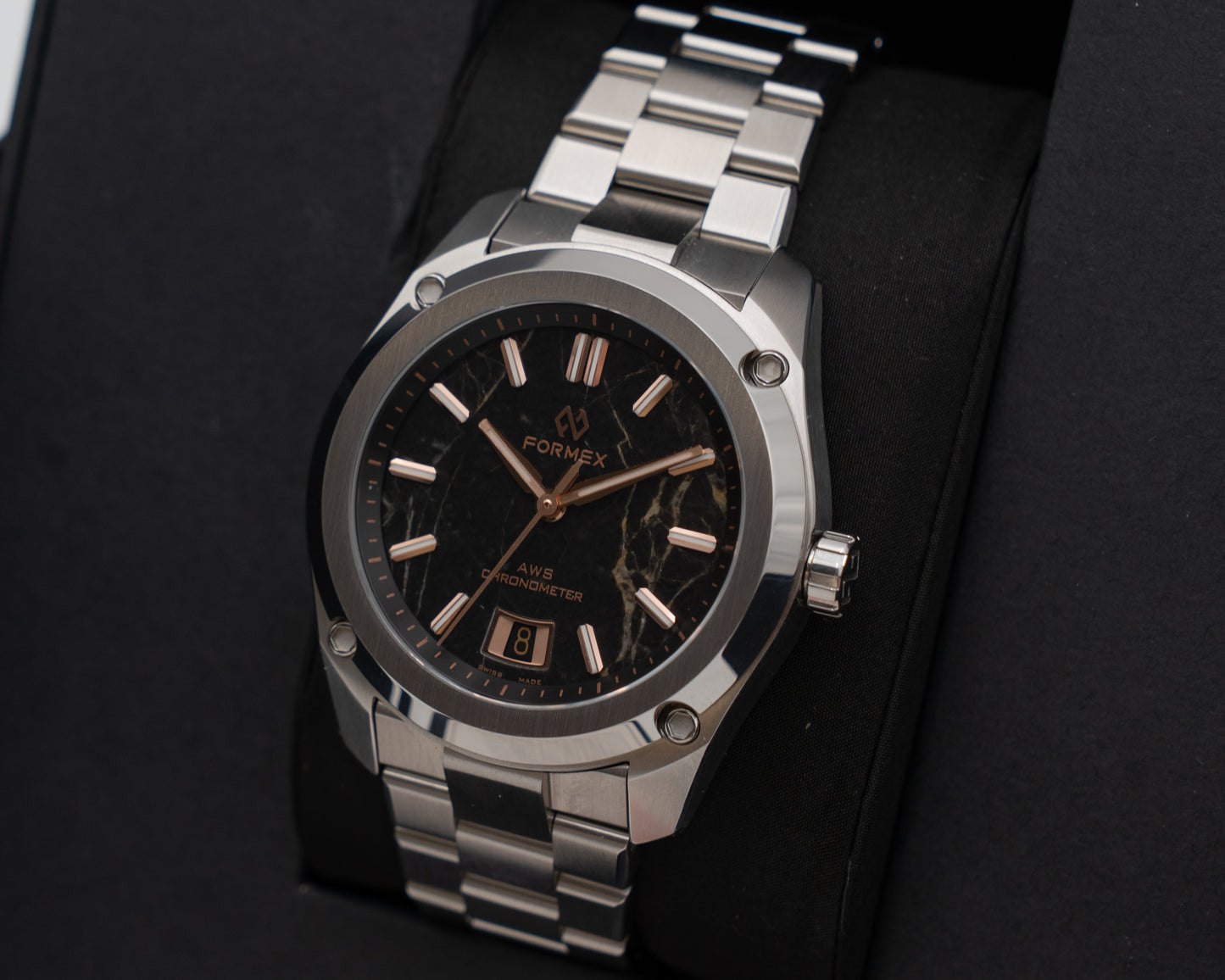 Formex Essence AWS 0333.g.6625 39mm Eisenkiesel Dial Ltd to 50 2023
