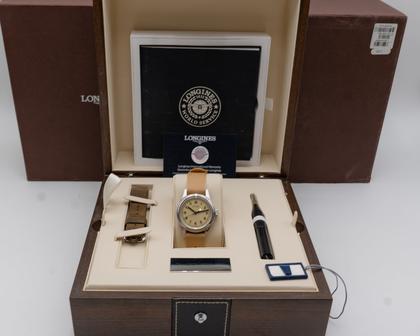 Longines Marine Nationale 38.5mm L2.833.4.99.9 Heritage 2020