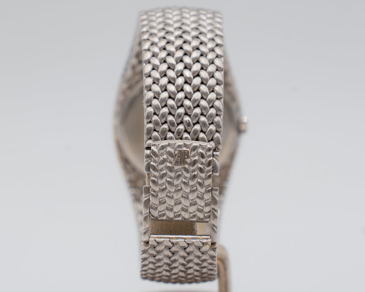 Audemars Piguet Cobra 34mm 5403 White gold Blue Dial With Diamonds  B serial