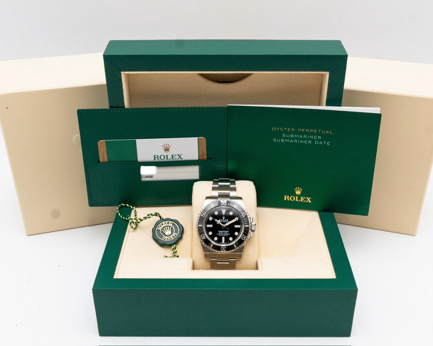 Rolex Submariner No Date 40mm 114060 Black Ceramic 2018