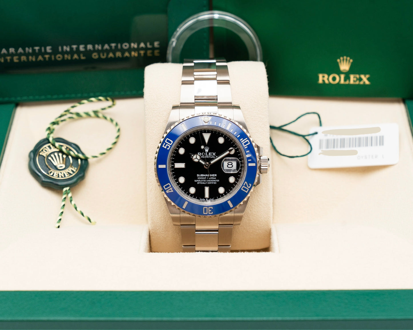 Rolex Submariner Date 41mm 126619LB Cookie Monster White Gold 2021