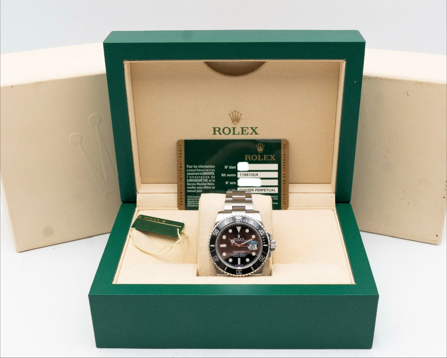 Rolex Submariner Date 40mm 16610LN Black Dial 2012
