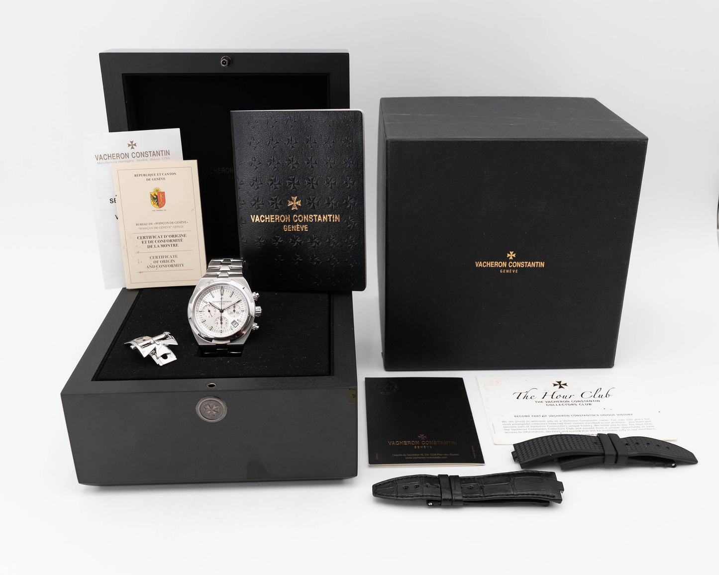Vacheron Constantin Overseas Chronograph 42.5mm 5500V/110A-B075 Silver Dial 2017