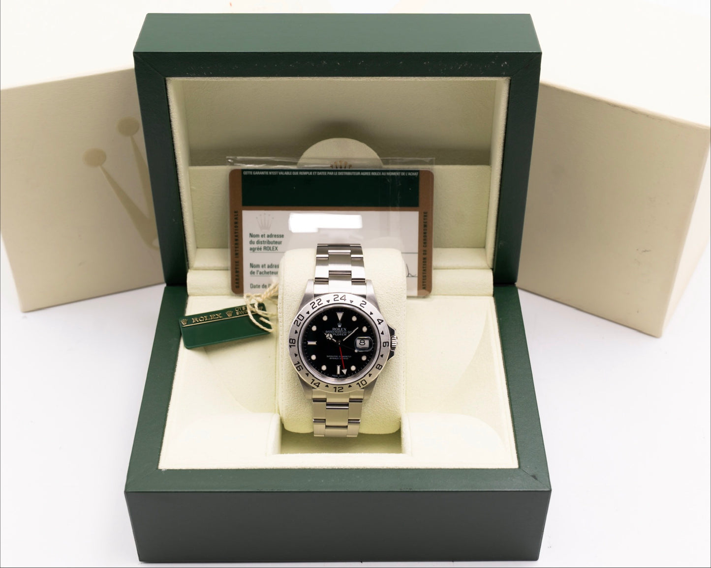 Rolex Explorer II 40mm 16570 Black Dial 2007