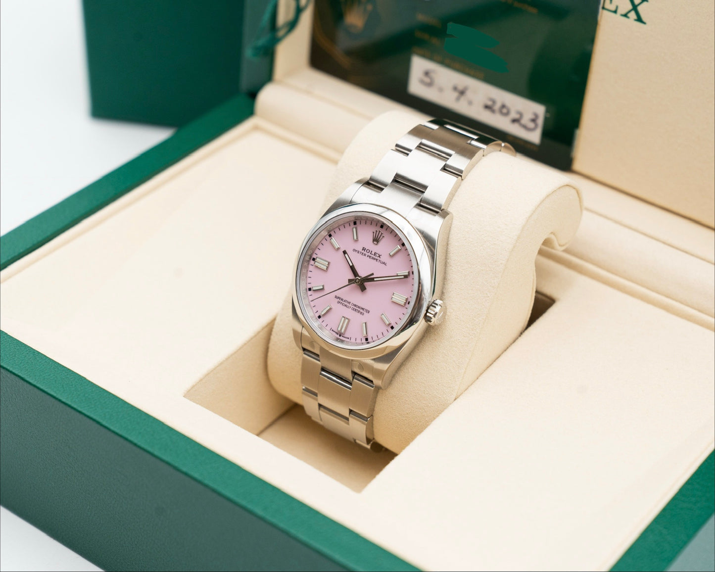Rolex Oyster Perpetual 126000 Pink 36mm 2023 (126000-0008)