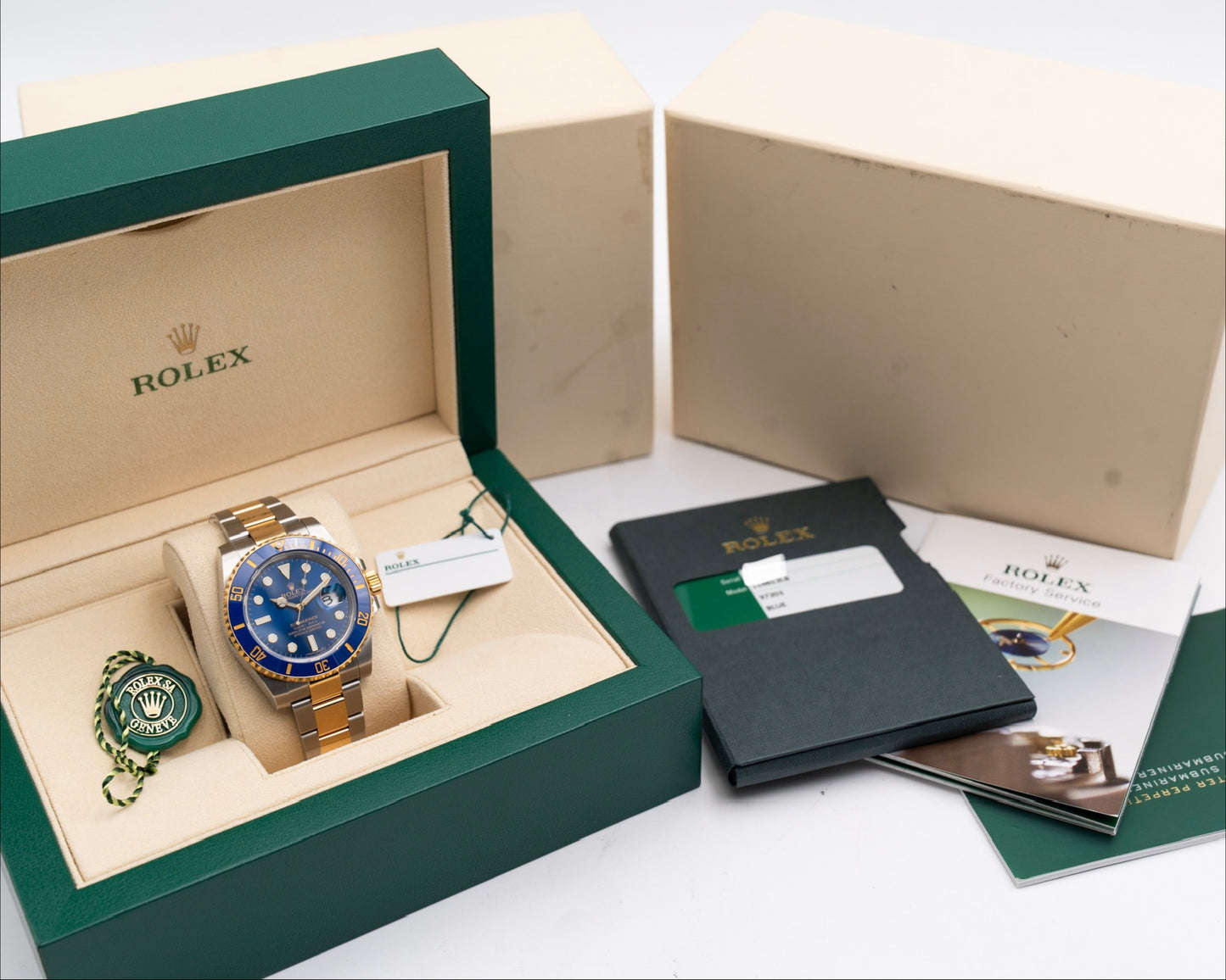 Rolex Submariner Date 40mm 116613LB Two Tone Bluesy2016