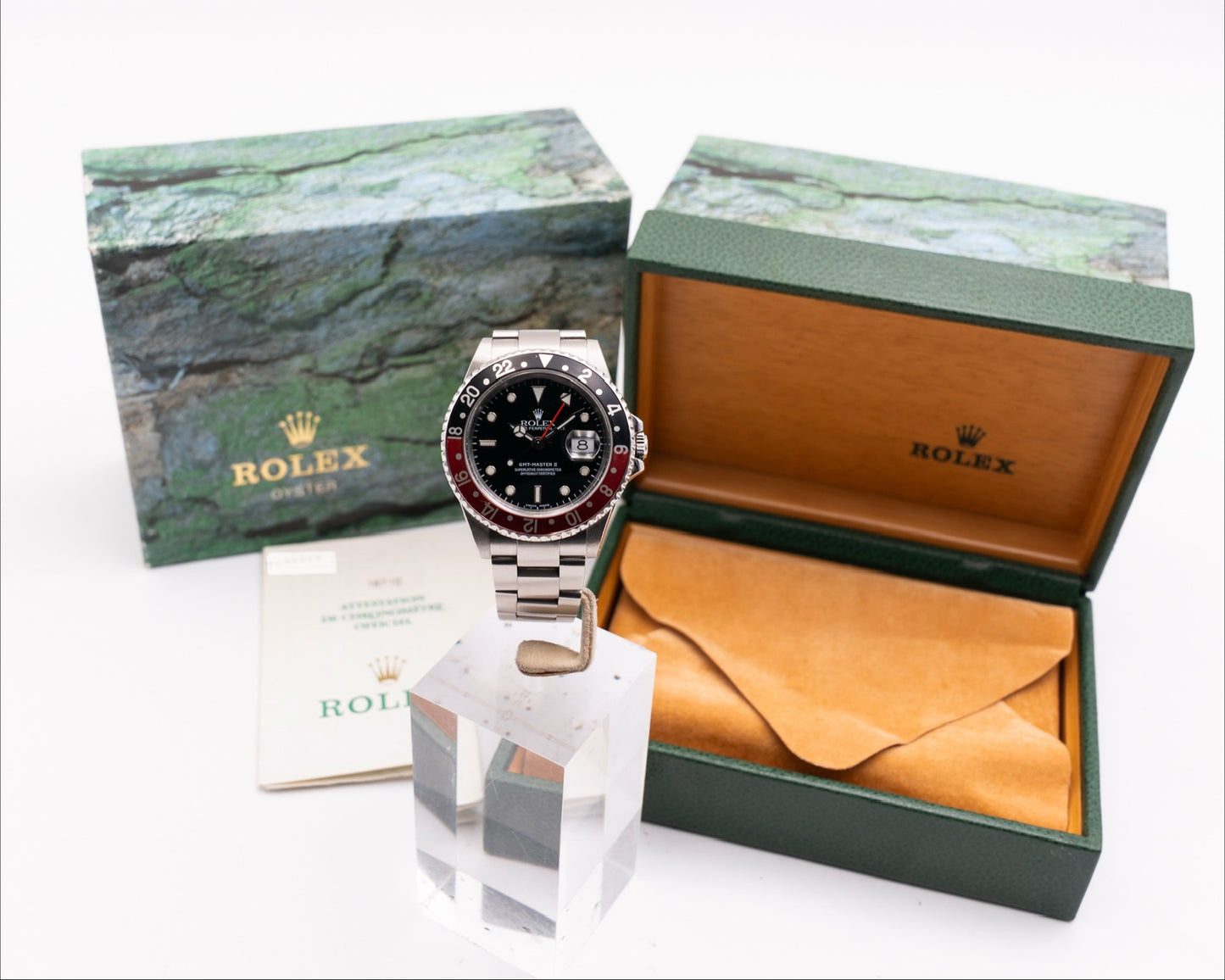 Rolex GMT Master II 40mm 16710 Coke 2001