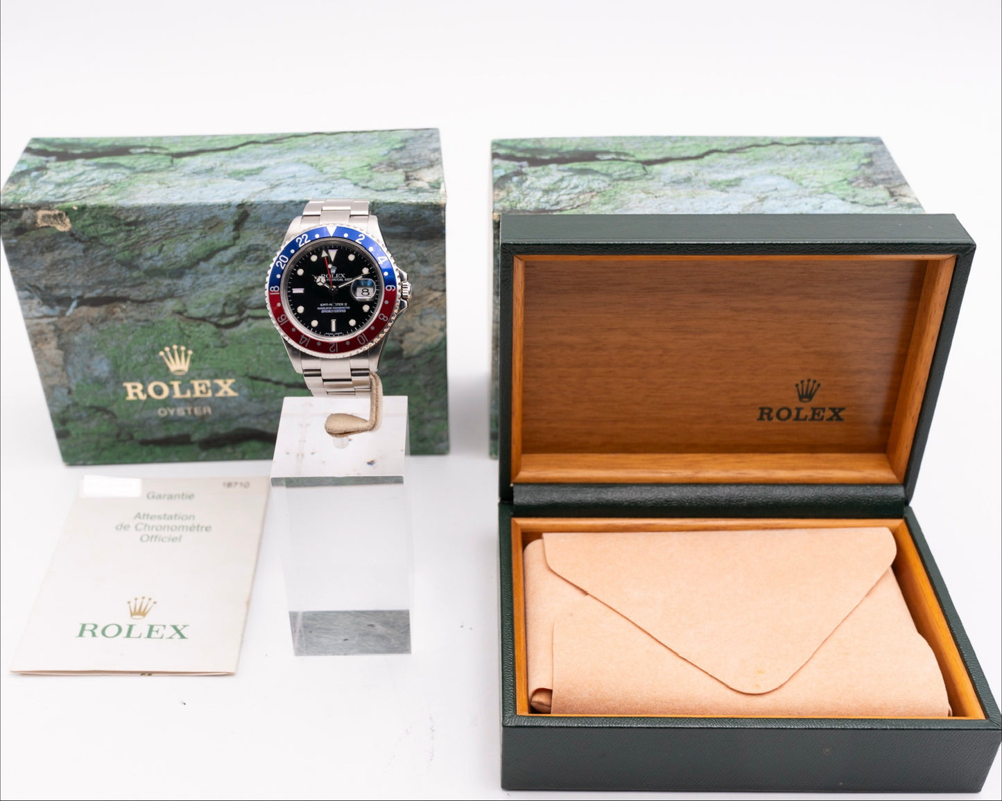 Rolex GMT-Master II 40mm 16710 Pepsi 2005