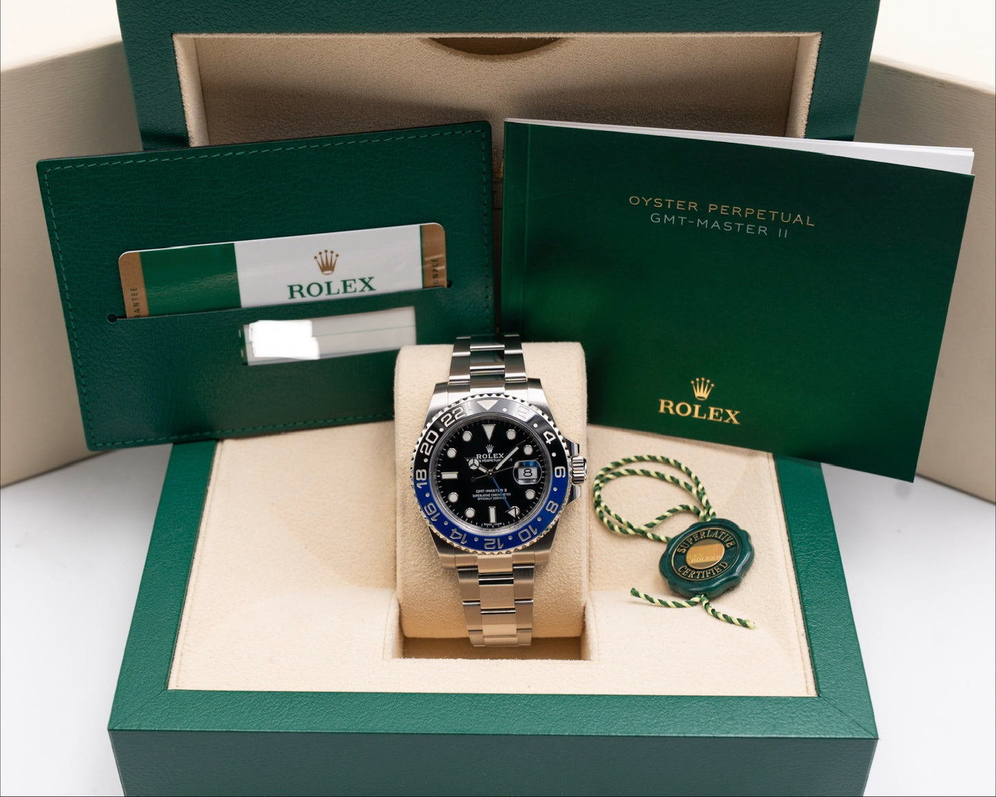 Rolex GMT Master II 40mm 116710BLNR Batman on Oyster 2017