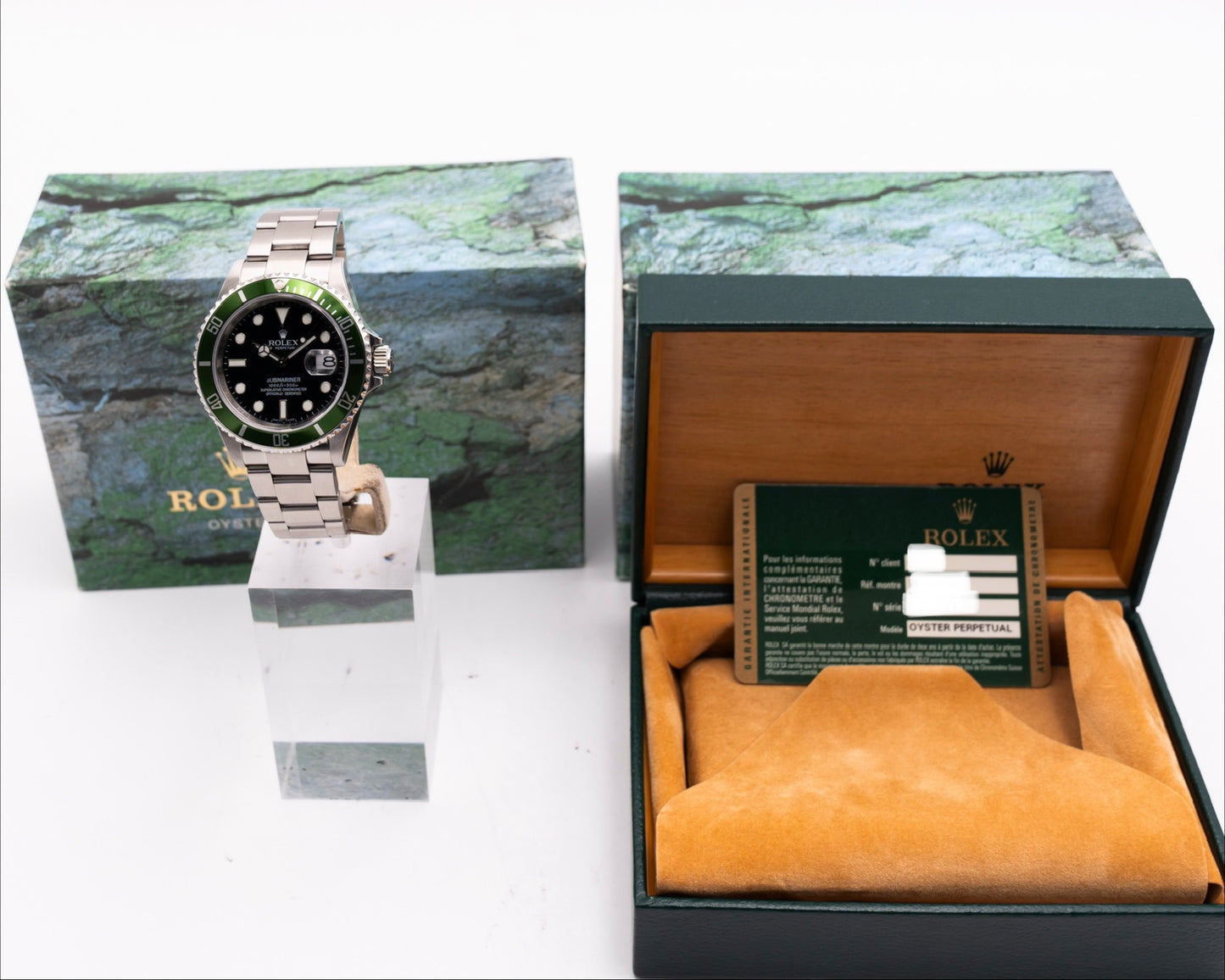 Rolex Submariner Date 16610LV 40mm Green Kermit  2008