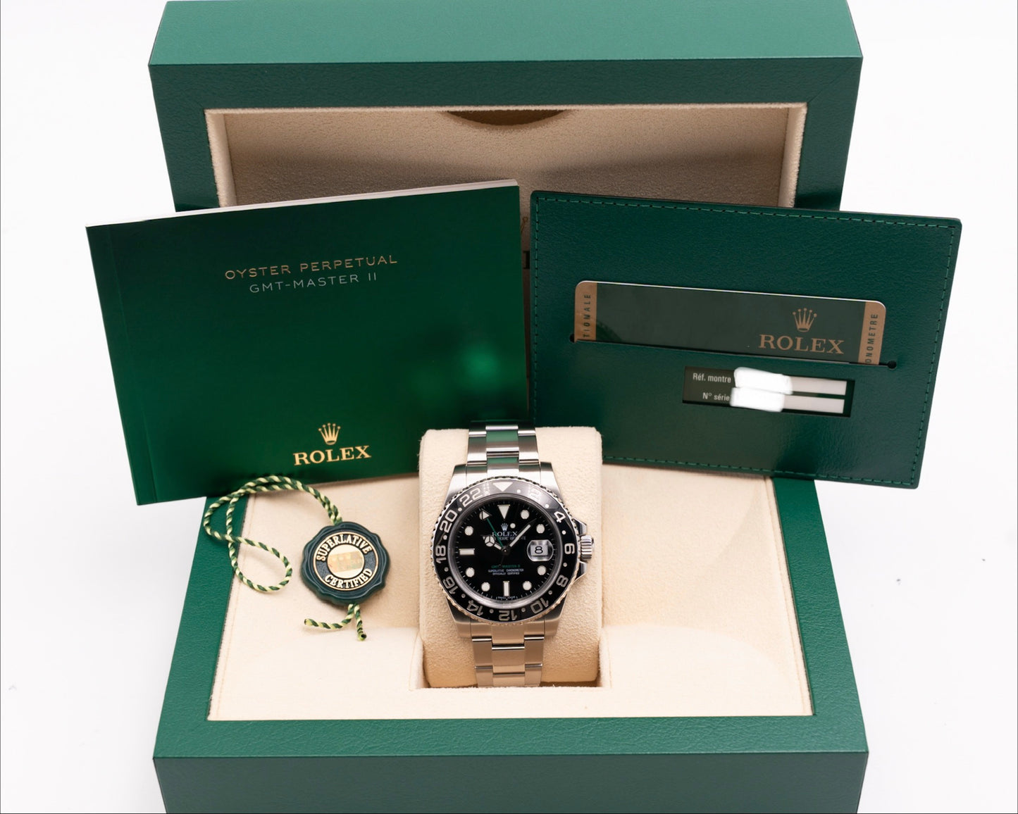Rolex GMT-Master II 40mm 116710LN Green Arrow 2010