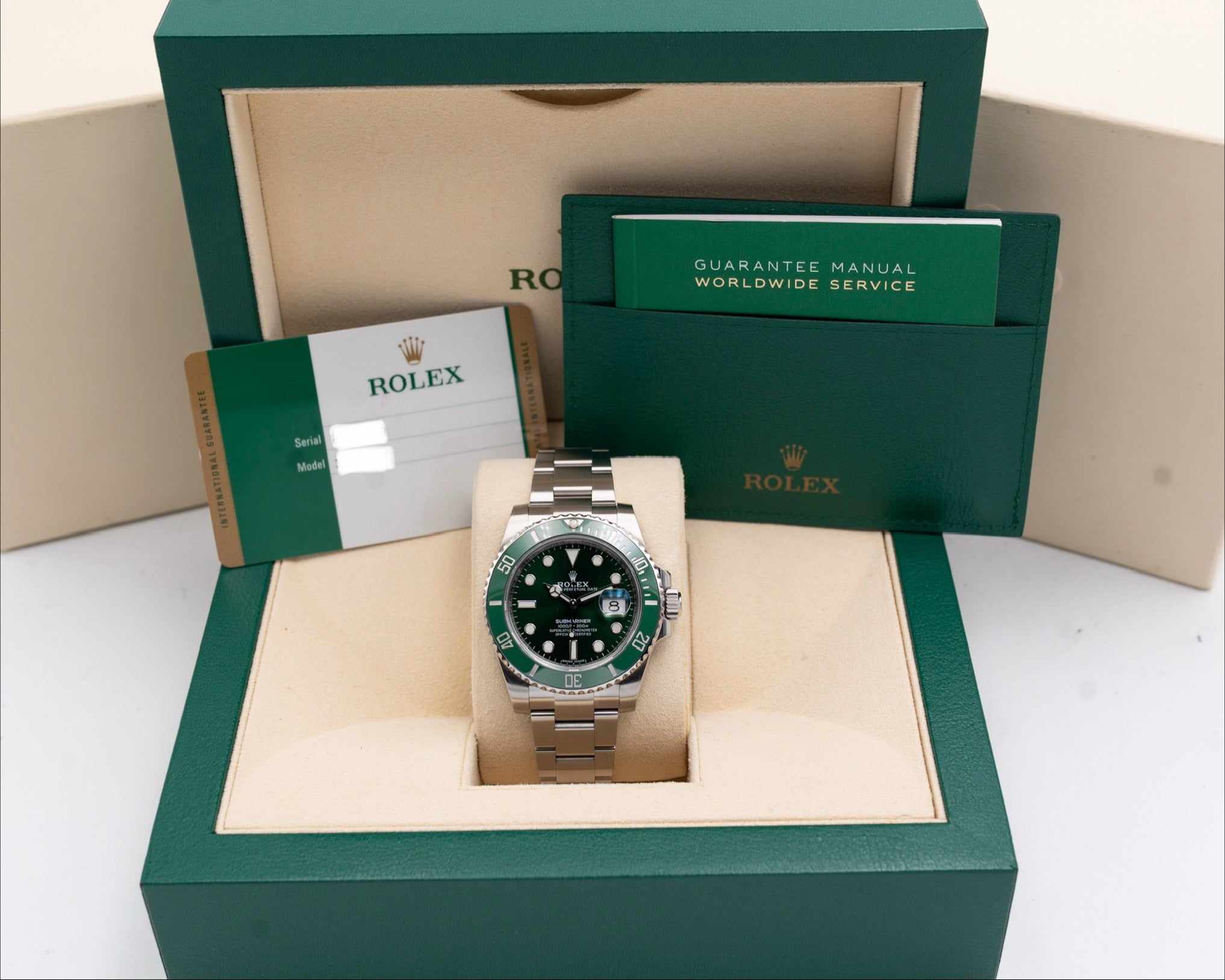 Rolex Submariner Date 40mm 116610LV Hulk 2019 – Watch Your Wrist