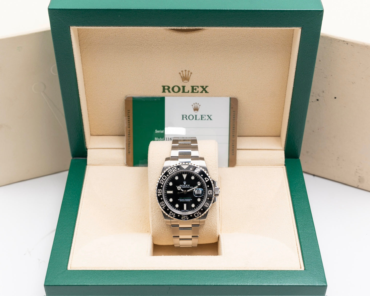 Rolex GMT-Master II 40mm 116710LN Green Arrow 2016