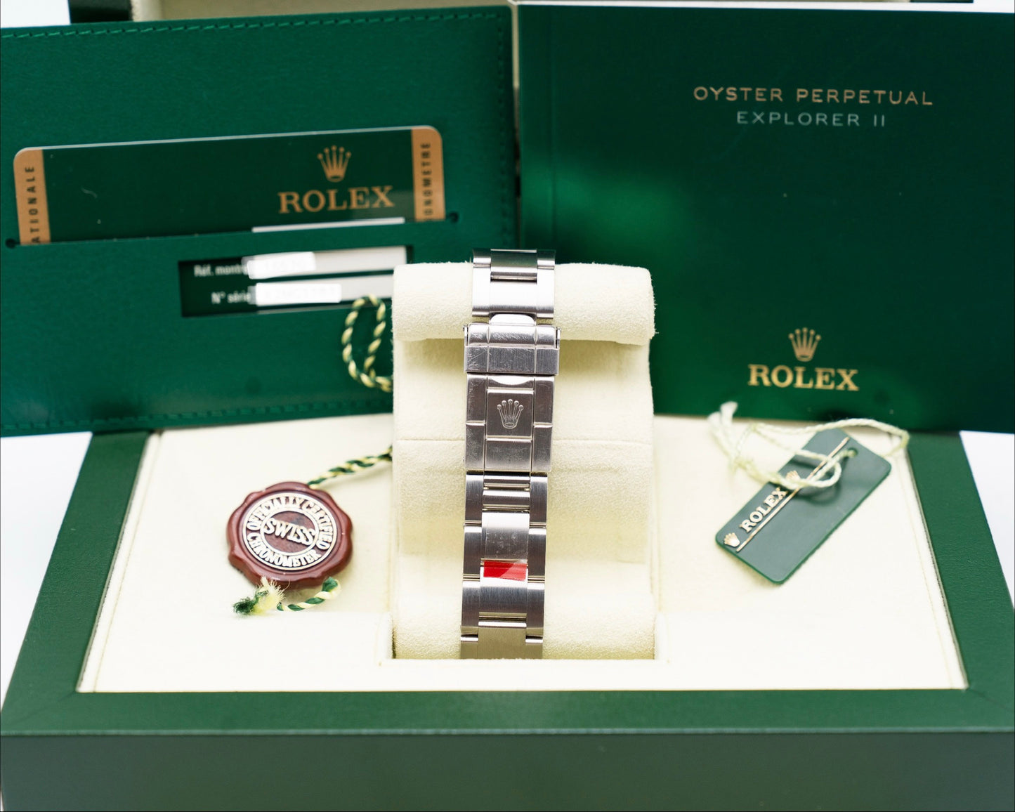UNPOLISHED Rolex Explorer II 40mm 16570 Black Dial 2011
