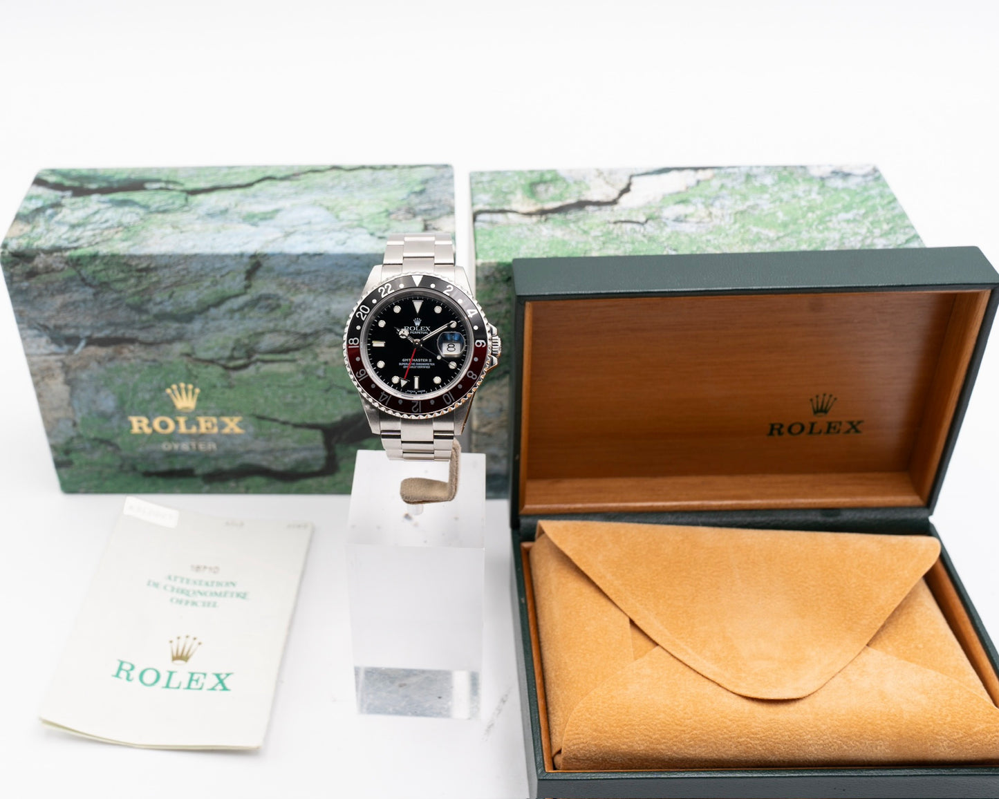 Rolex GMT Master II 40mm 16710 Coke K Serial