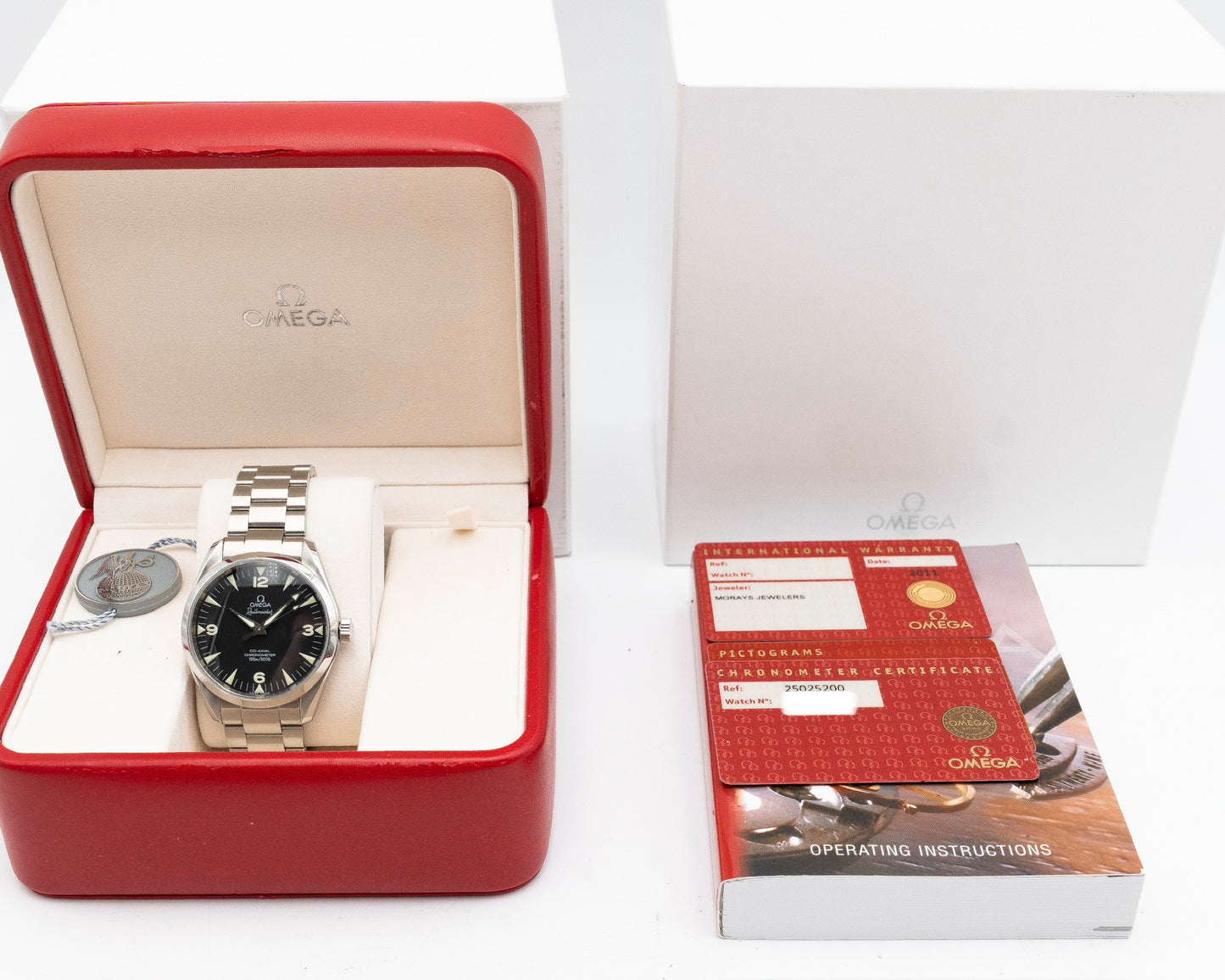 Omega Seamaster Aqua Terra 150M Co-Axial 42.2mm 2502.52.00 Railmaster Black 2011