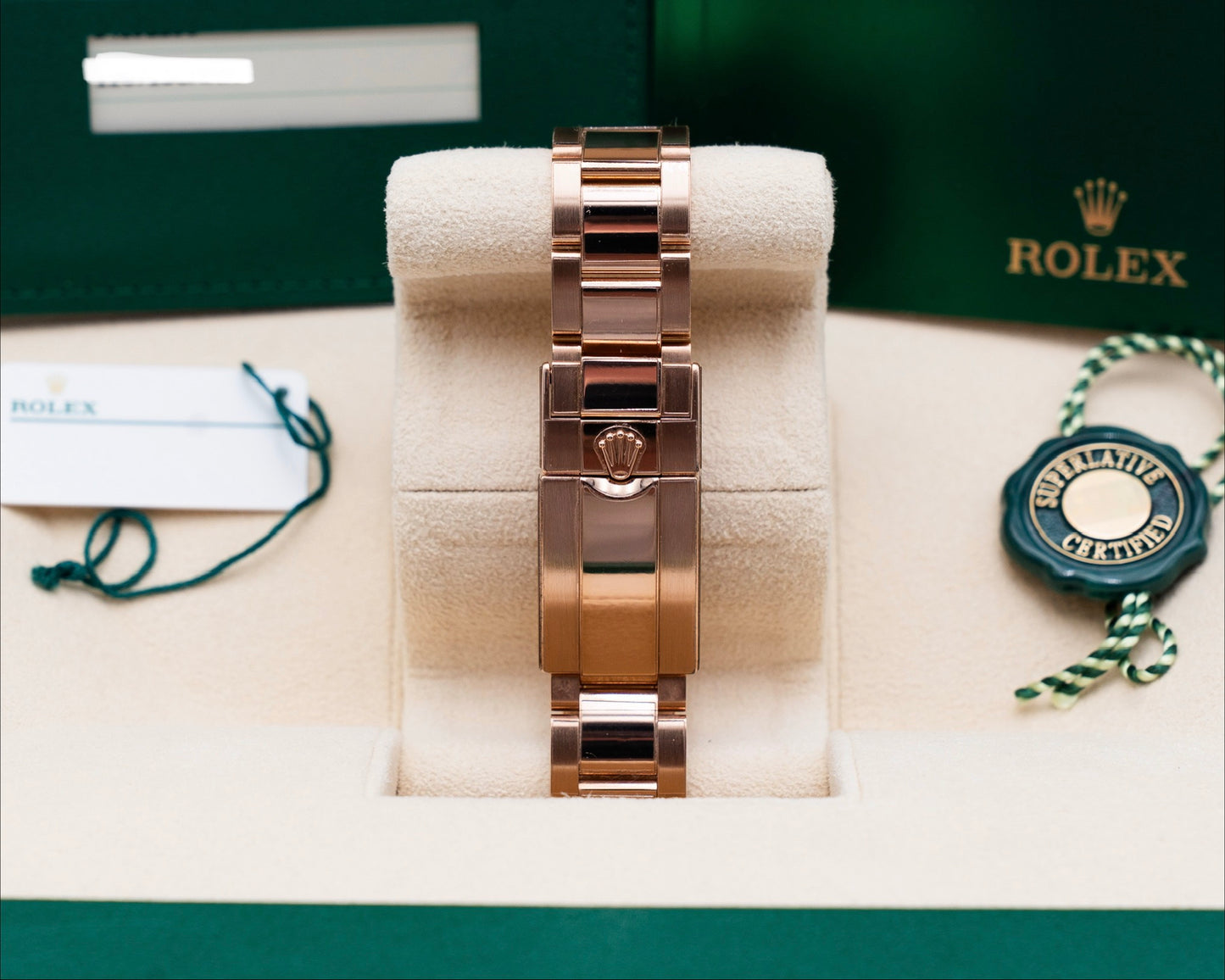 Rolex GMT-Master II 40mm 126715CHNR Full Rose Gold Rootbeer 2018